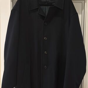 Men's Classic Navy Trench Coat